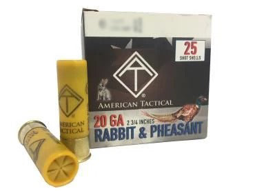 ATI 20ga Game Load 2.75 inch Shotgun Shells - #5 | 1 oz. | 1220 FPS | (25 Round Box)