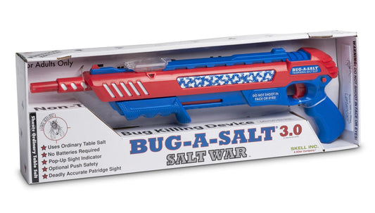 BUG-A-SALT 3.0 Pump Salt Shotgun - "SALT WARS" FREEDOM EDITION - Single