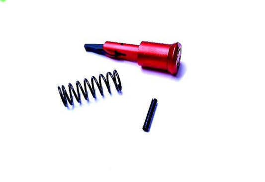 Alien Armory Tactical Anodized Aluminum Forward Assist - Red