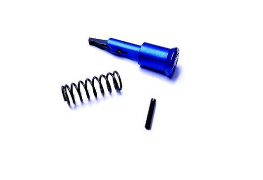 Alien Armory Tactical Anodized Aluminum Forward Assist - Blue