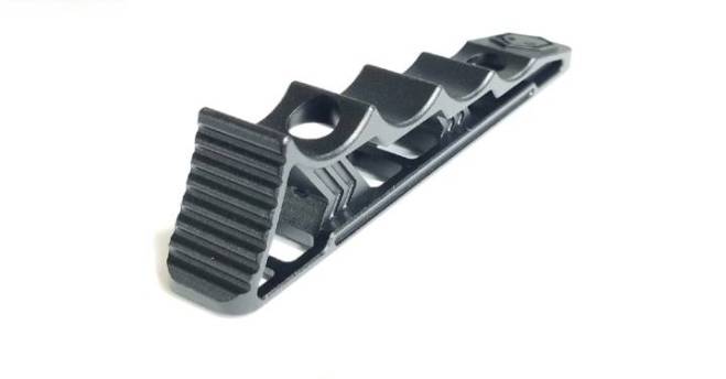 Alien Armory Tactical Forward Thrust Aluminum Angled Foregrip - Black | M-LOK