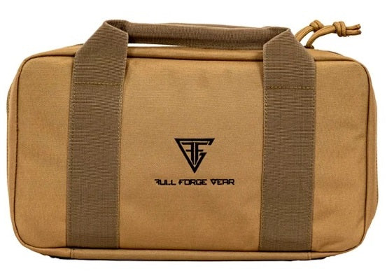 Full Forge Gear Cat-1 Single Pistol Case - Tan | 10"x12"