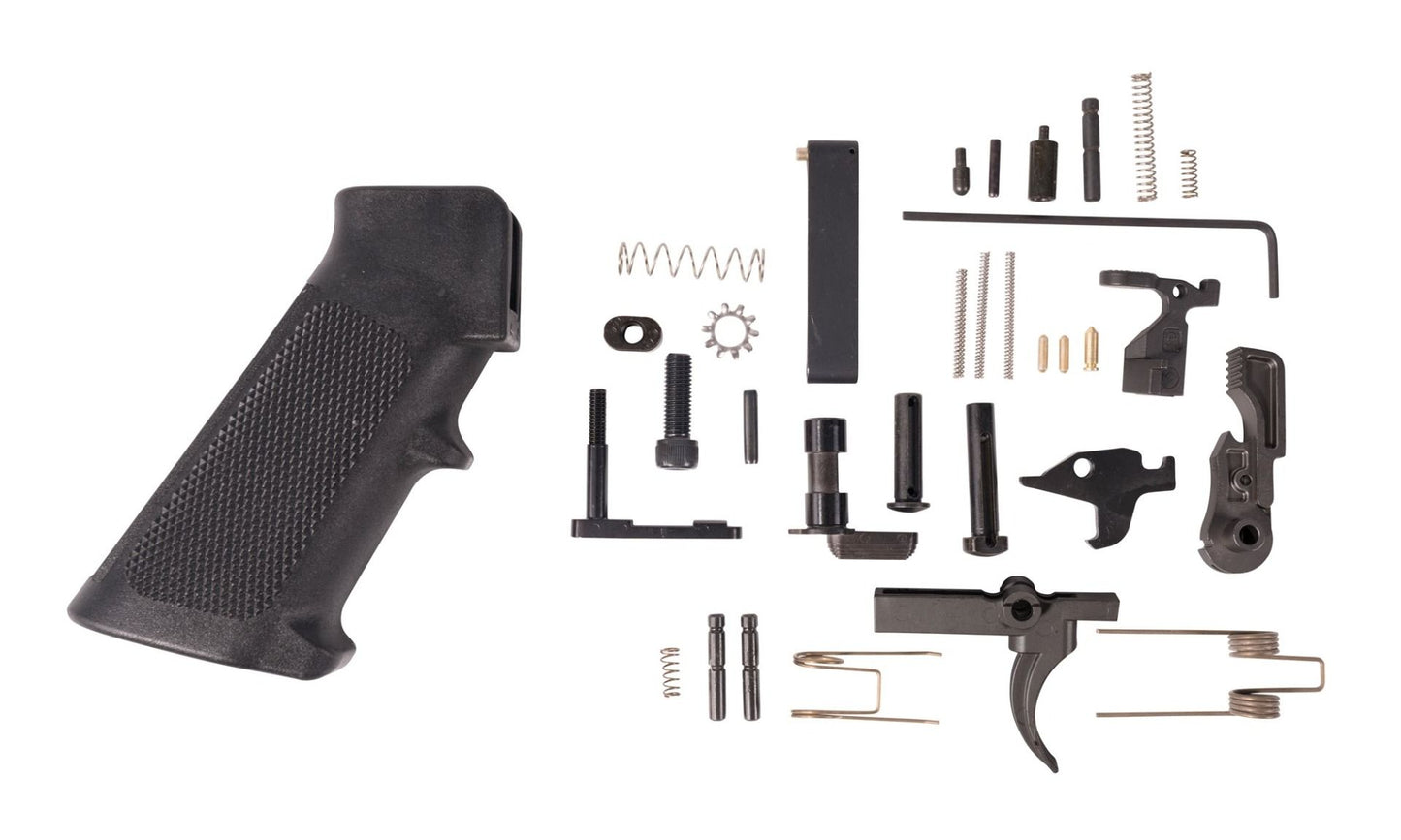 Anderson AR15 Lower Parts Kit - Black | Mil-Spec | A2