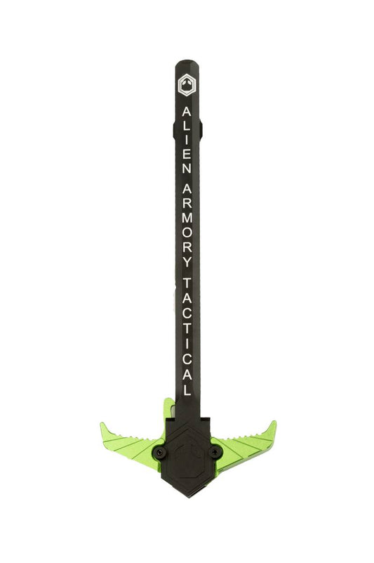 Alien Armory Tactical Gravity ACH Ambi Charging Handle - Green | 7075 Aluminum