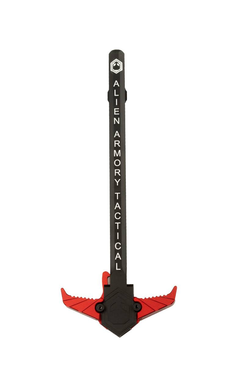 Alien Armory Tactical Gravity ACH Ambi Charging Handle - Red | 7075 Aluminum