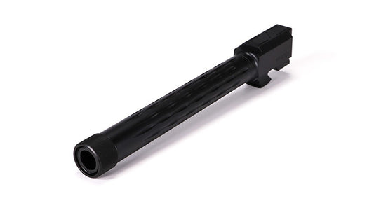 Faxon Firearms Match Series Glock G34 Flame Fluted Barrel 416R - Threaded | Black Nitride