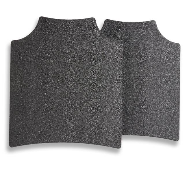 Guard Dog Tactical Level III+ 10X12 AR500 Steel Plate Pair | 8.5 Lbs/Per - Black