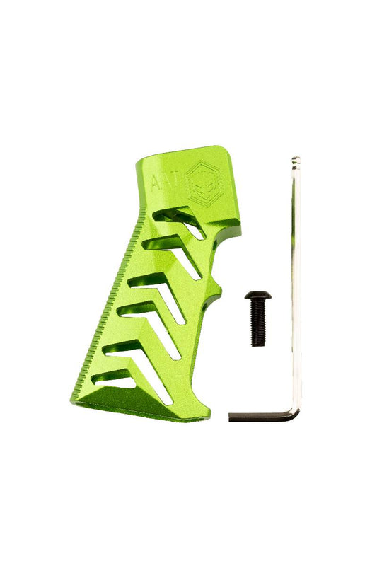 Alien Armory Tactical Gravity 3.2 Skeleton Aluminum Pistol Grip - Green