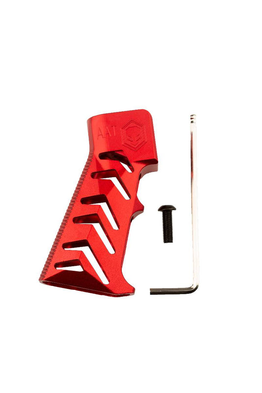 Alien Armory Tactical Gravity 3.2 Skeleton Aluminum Pistol Grip - Red