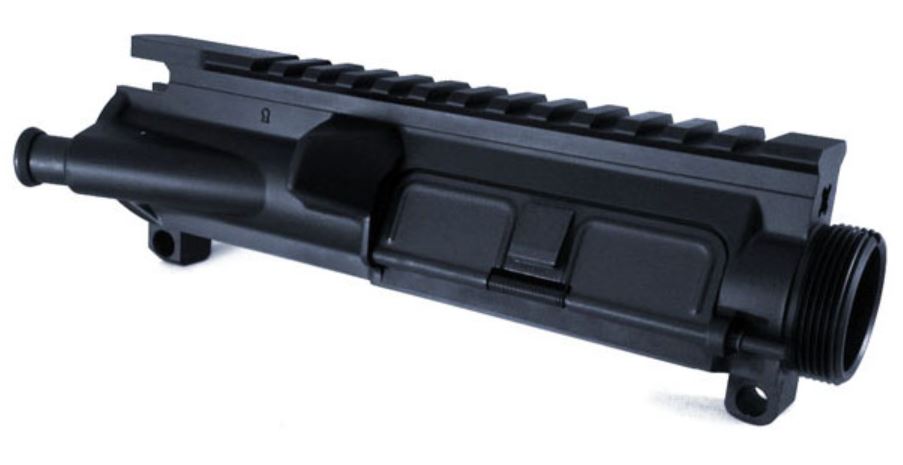 KE Arms Forged KE-15 Upper Receiver - Black | Includes Forward Assist & Ejection Port Cover