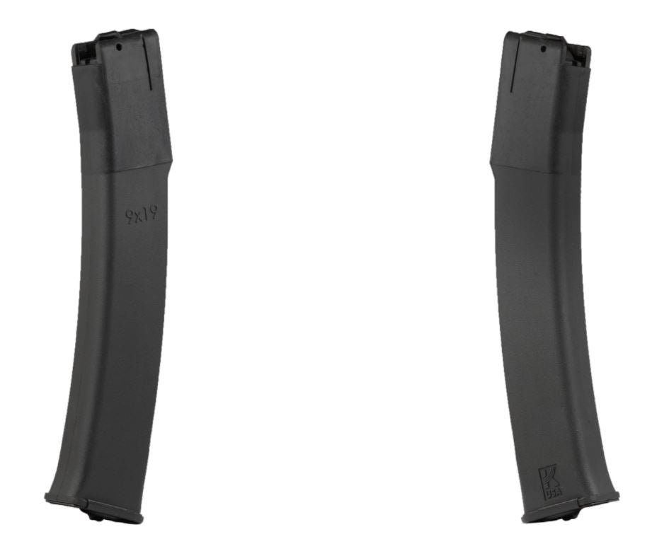 Kalashnikov USA KP-9 & KR-9 Magazine - Black | 30rd - 2pk