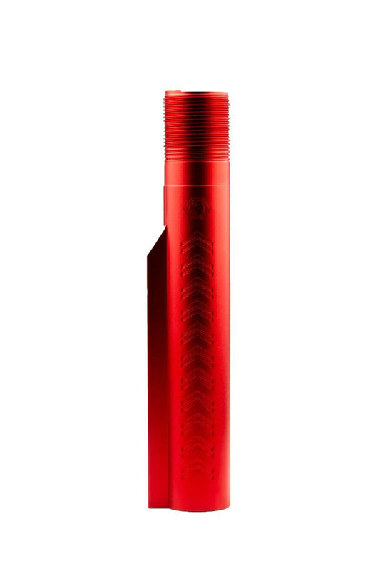 Alien Armory Tactical LUNAR 6 Mil-Spec Buffer Tube - Red | 7075 Aluminum | 6-Position