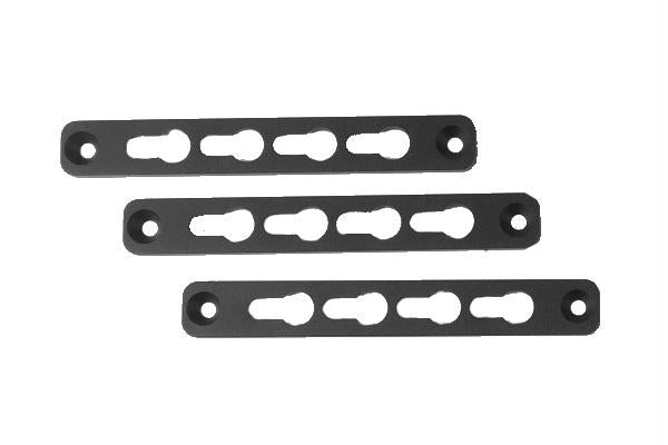 Manticore Arms Panel for Transformer Rail - Black | KeyMod | 3 Panels