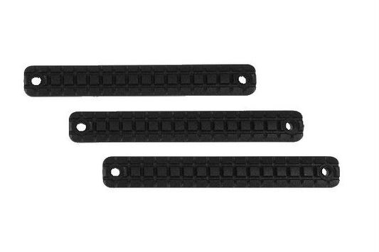 Manticore Arms Panel for Transformer Rail - Black | Frag Polymer Grip | 3 Panels