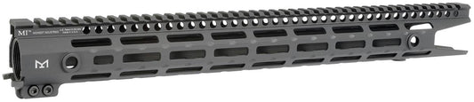 Midwest Industries Extended Rail One Piece Free Float AR15 Handguard - Black | 17.5" | M-LOK