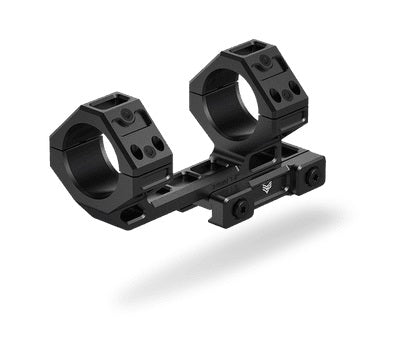 Swamp Fox Hostile Engagement Optics Mount - Black | 34mm | 45 Degree Offset Reflex Sight Mount