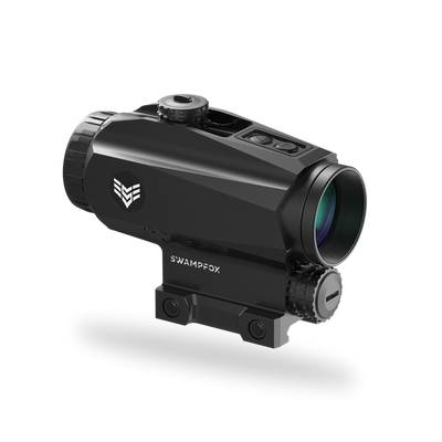 Swamp Fox Trihawk Prism Scope - Black |  3x30 | Red IR MOA Reticle