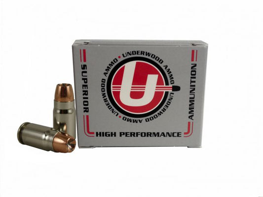 Underwood Ammo .357 Sig Handgun Ammo - 125 Grain | Bonded Jacketed Hollow Point (20 Round Box)