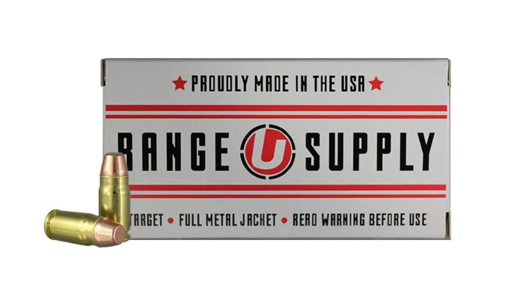 Underwood Ammo Range Supply .357 Sig Handgun Ammo - 124 Grain | FMJ (50 Round Box)