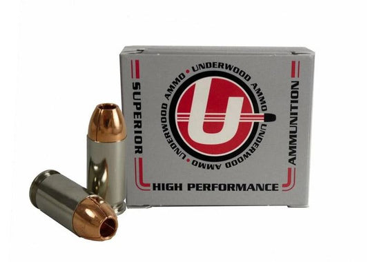 Underwood Ammo .45 ACP Handgun Ammo - 170 Grain | +P | Controlled Fracturing Hollow Point | 20rd Box