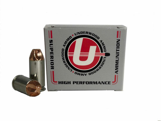 Underwood Ammo .40 S&W Handgun Ammo - 115 Grain | Xtreme Defender (20 Round Box)