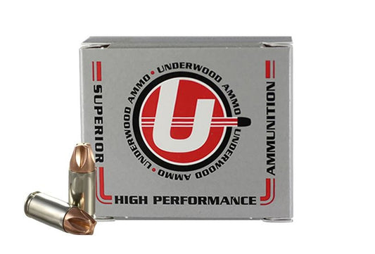 Underwood Ammo 9mm Luger Handgun Ammo - 90 Grain | +P+ | Xtreme Defender | 20rd Box