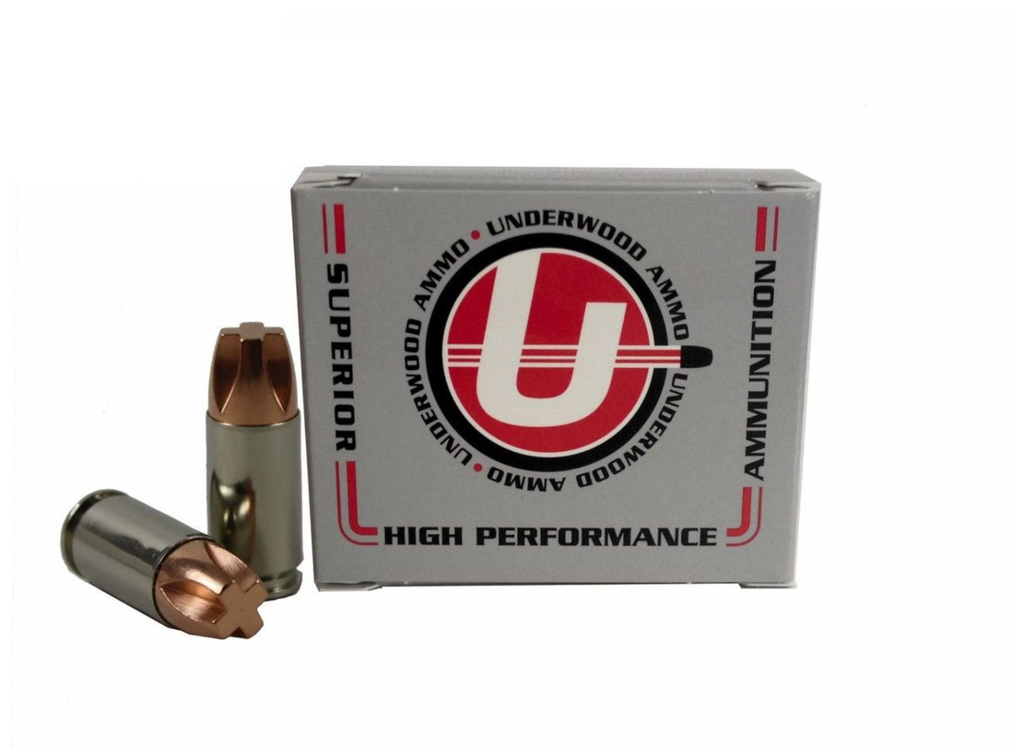 Underwood Ammo 9mm Luger Handgun Ammo - 115 Grain | +P | Xtreme Penetrator