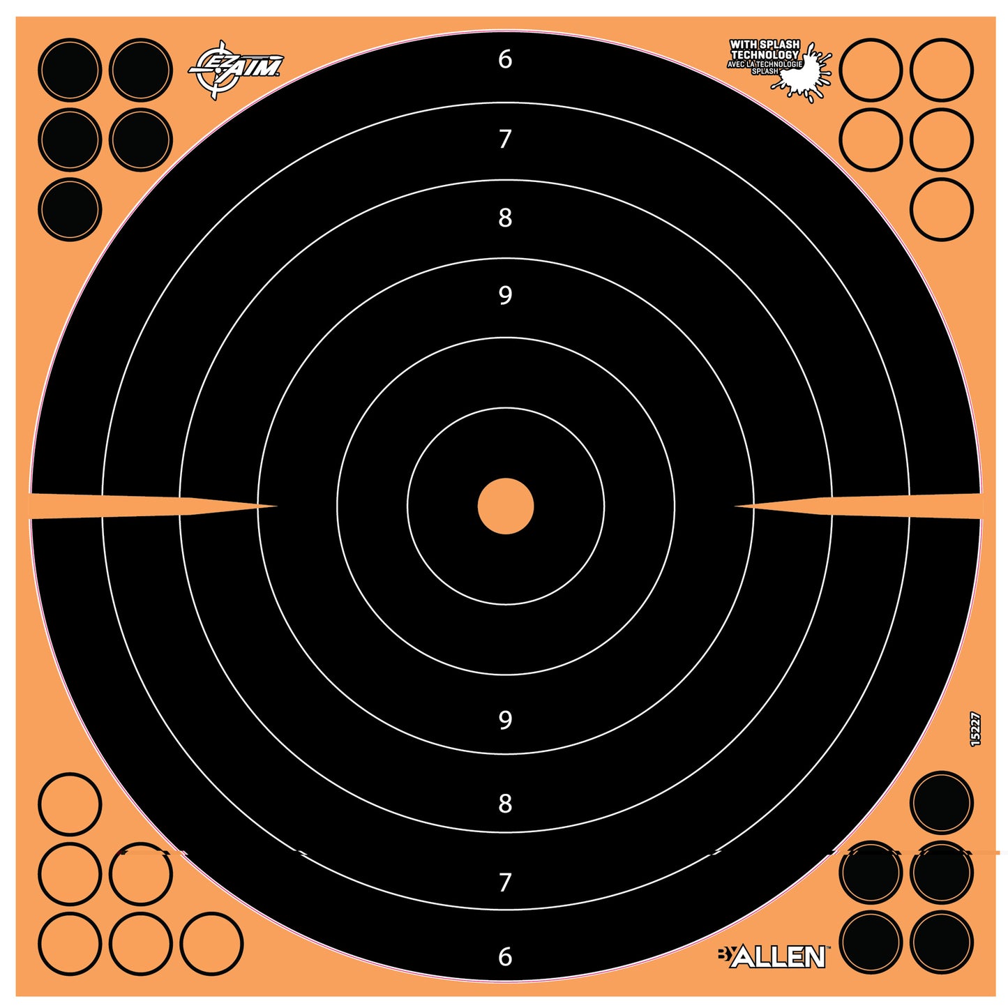 Allen Ez Aim 16"x16" Bullseye 5pk