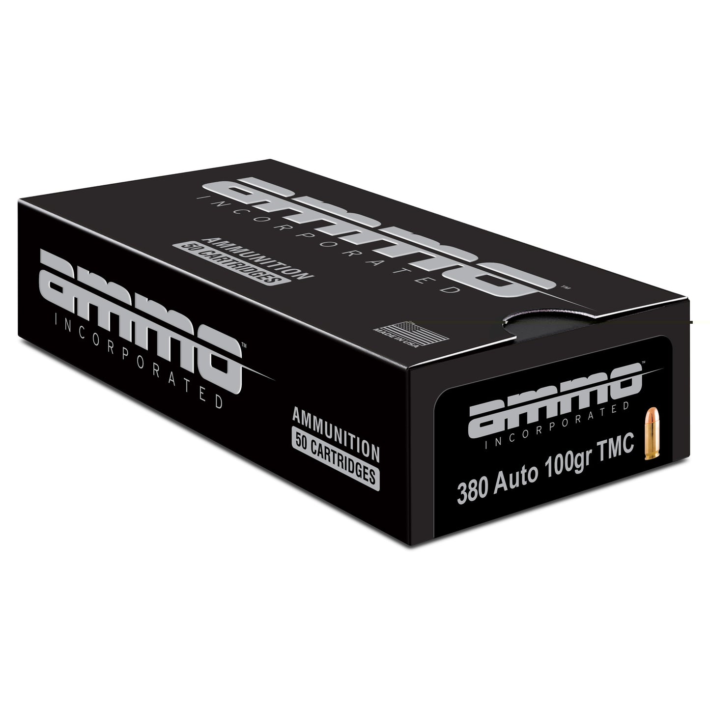 Ammo Inc, Signature, 380 ACP, 100 Grain | TMC |  (50 Round Box)