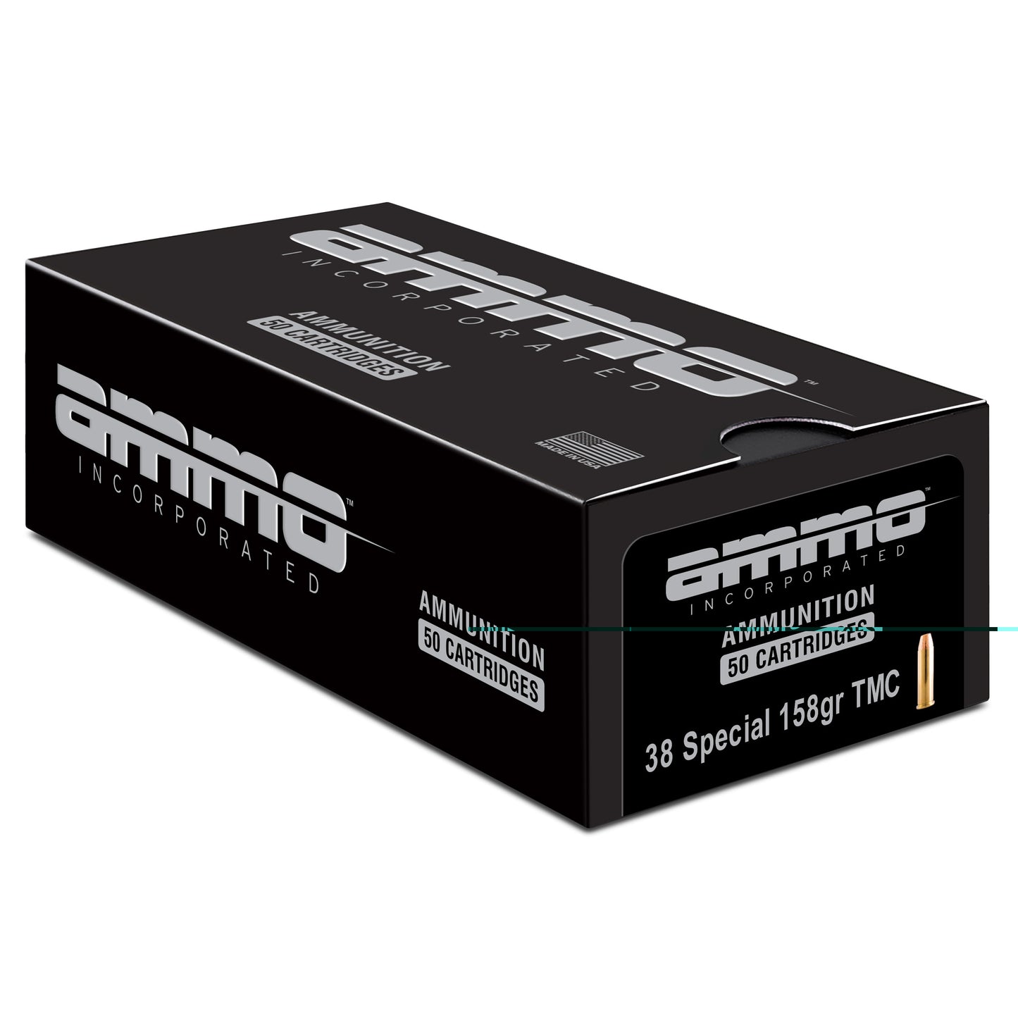 Ammo Inc, Signature, 38 Special, 158 Grain | TMC |  (50 Rounds Box)