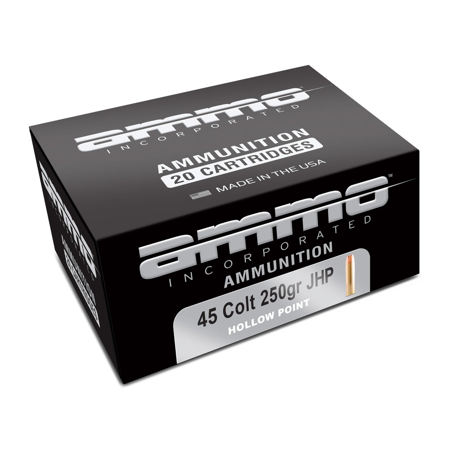 Ammo Inc, Signature, 45 Long Colt, 250 Grain, XTP | JHP |  (20 Rounds Box)