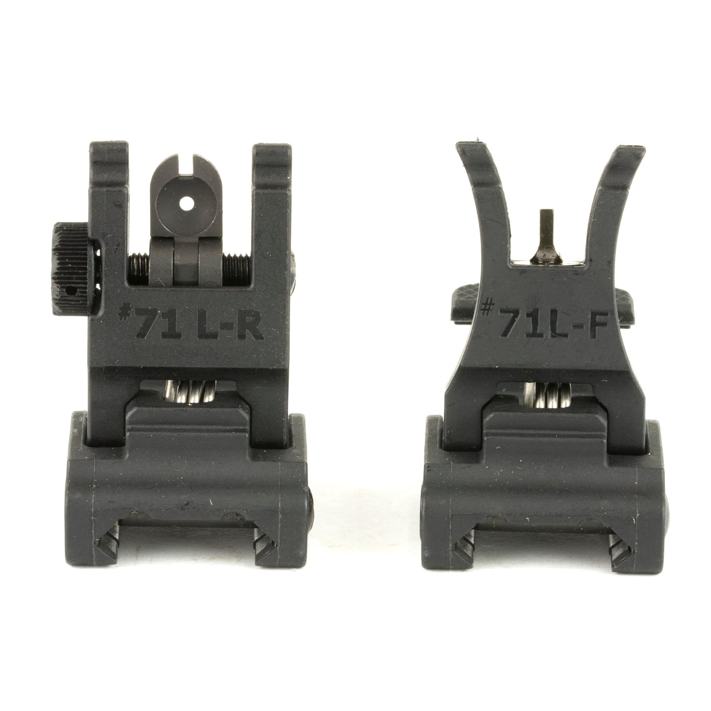 Arms Poly Fldng Frnt/rear Sight Set