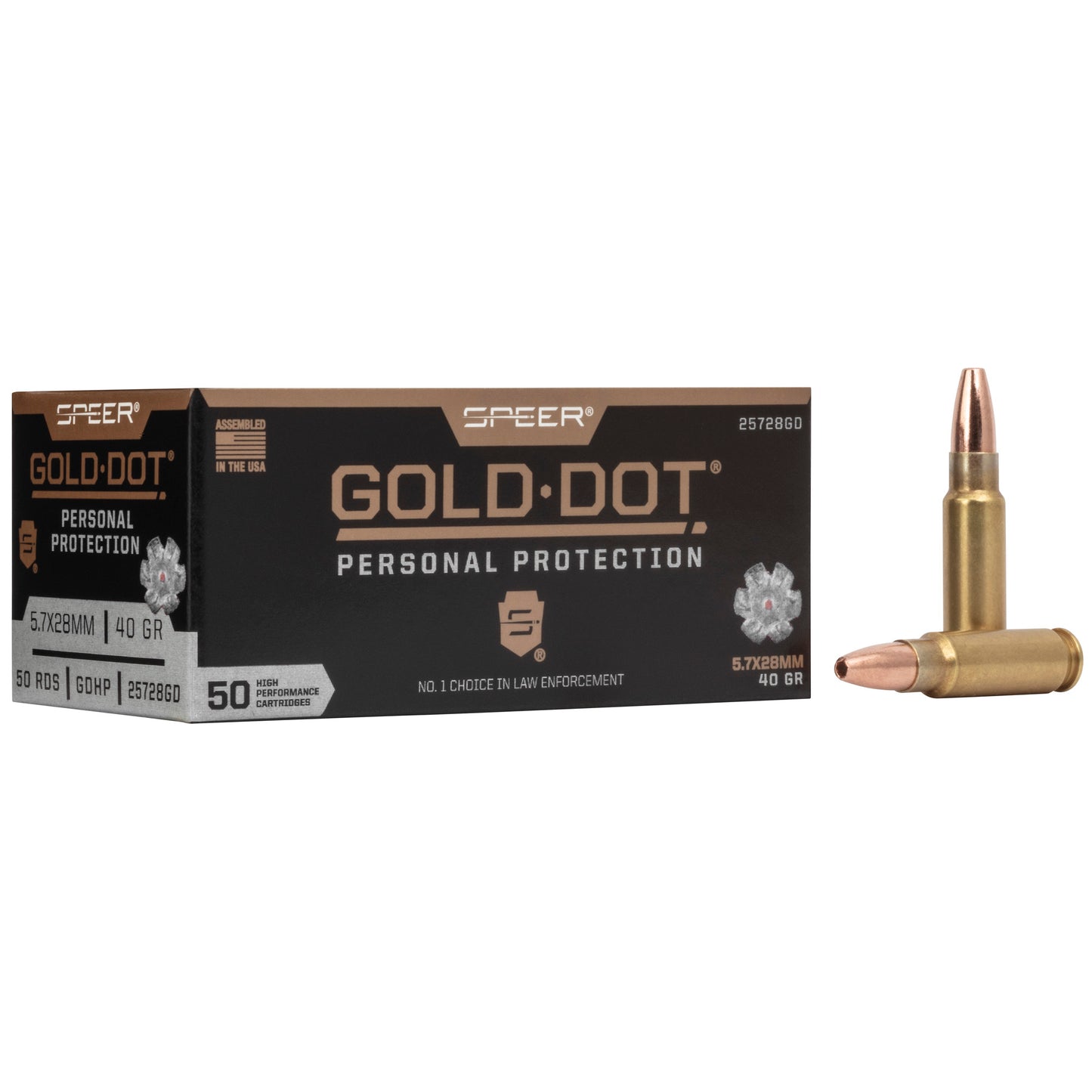 Spr Gold Dot 5.7x28mm 40gr Hp 50/500