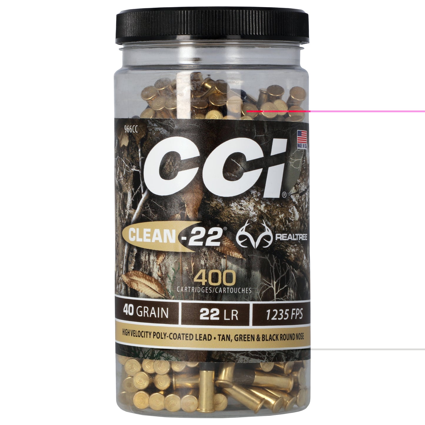 Cci 22lr Hv Tgt Clean 40gr 400/3200