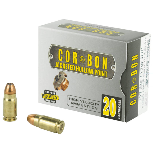 Corbon, 357 Sig, 115 Grain | JHP |  (20 Round Box)