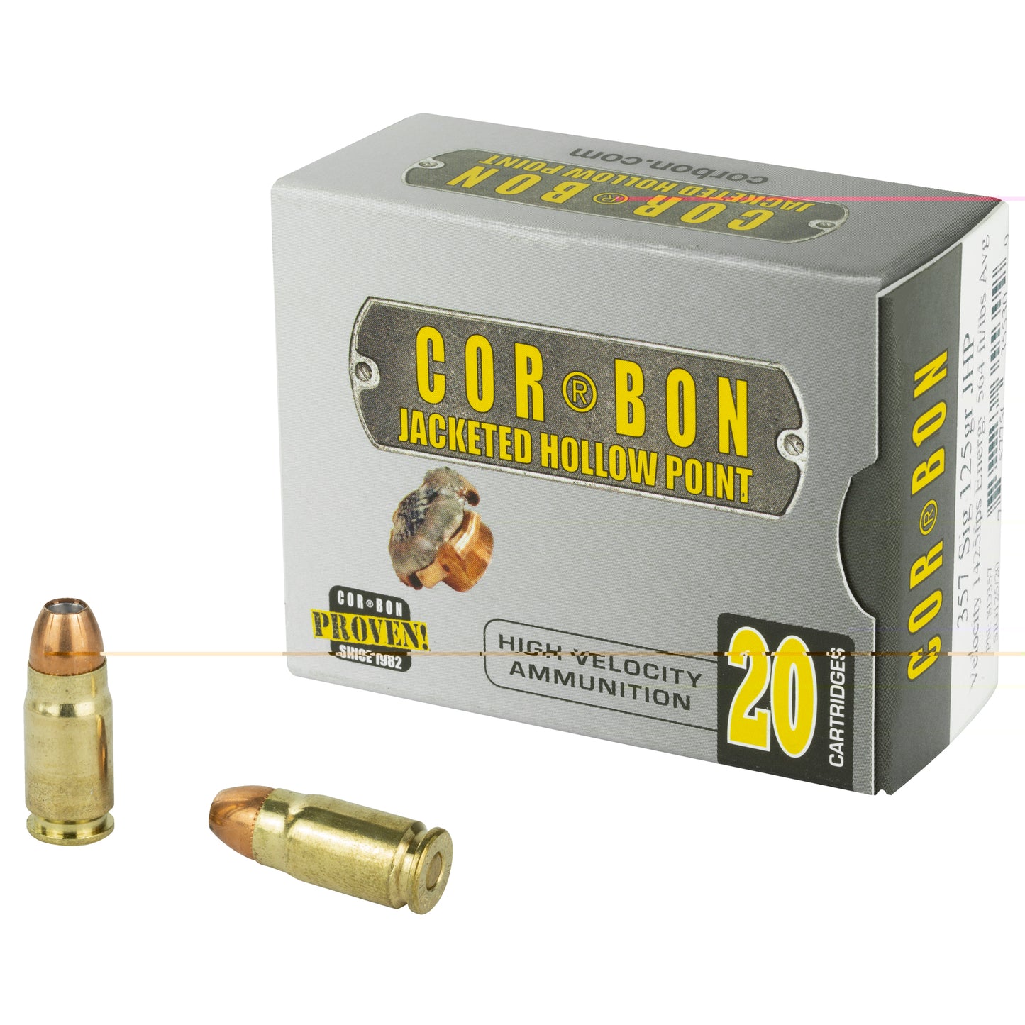 Corbon, 357 Sig, 125 Grain | JHP |  (20 round Box)