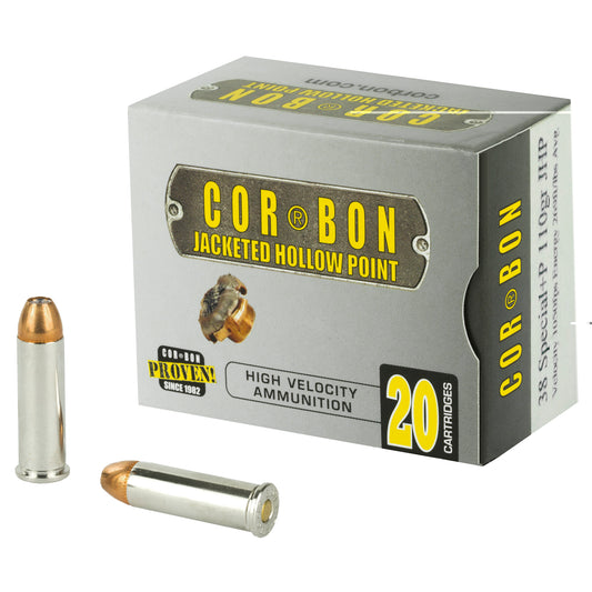 Corbon 38spl+p 110gr Jhp 20/500