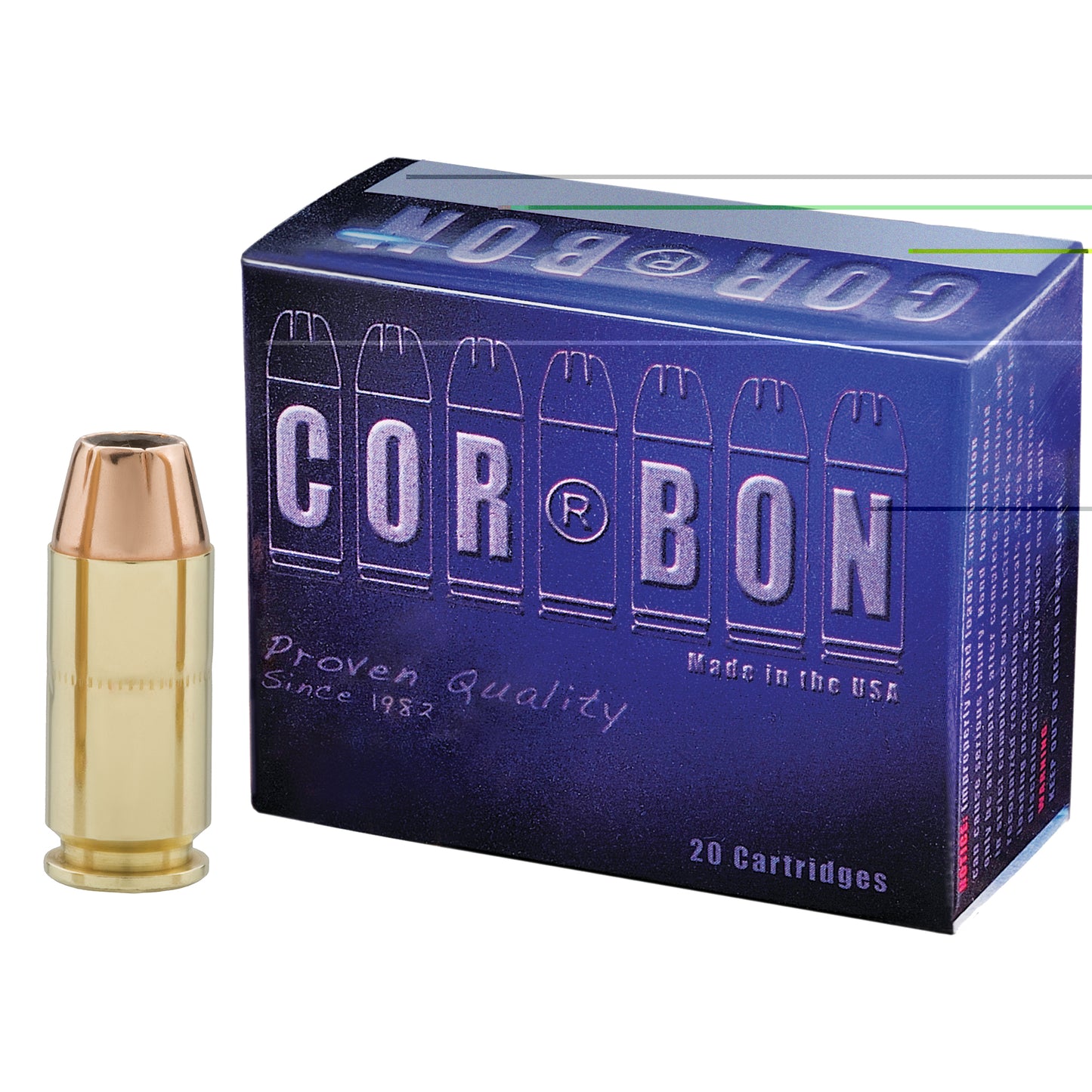 Corbon 40s&w 165gr Jhp 20/500