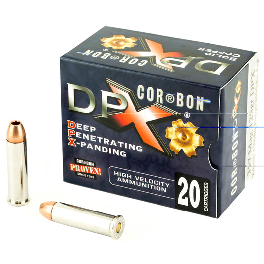 Corbon, DPX, 357 Mag, 125 Grain  (20 Round Box)