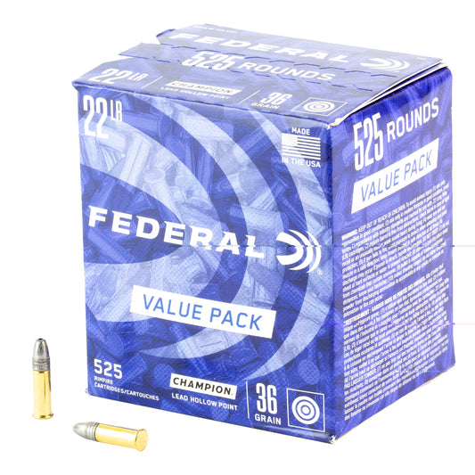 Fed 22lr 36gr Lead Hp 525 Ct