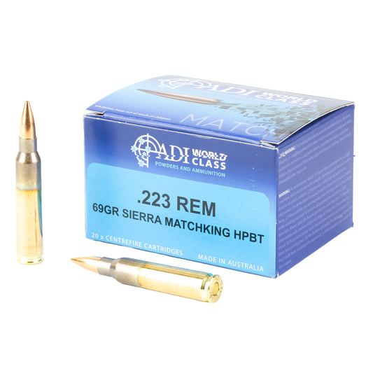 Adi 223 Rem 69gr Sierra Mking 20/200