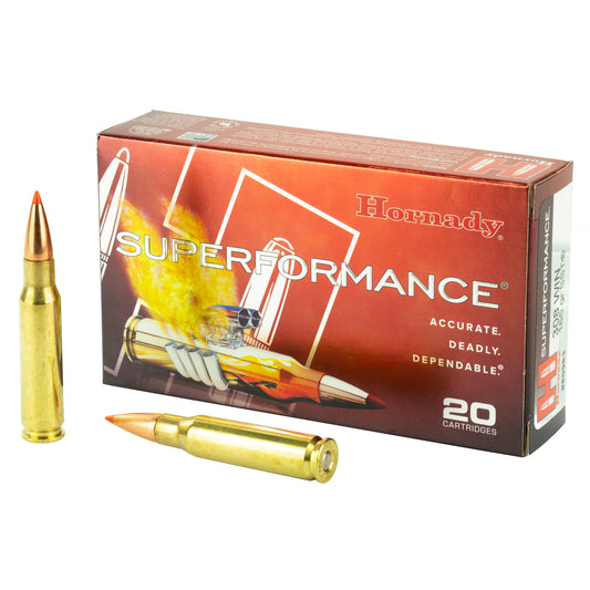 Hornady, SuperFormance, 308WIN, 165 Grain, SST, 20 Round Box