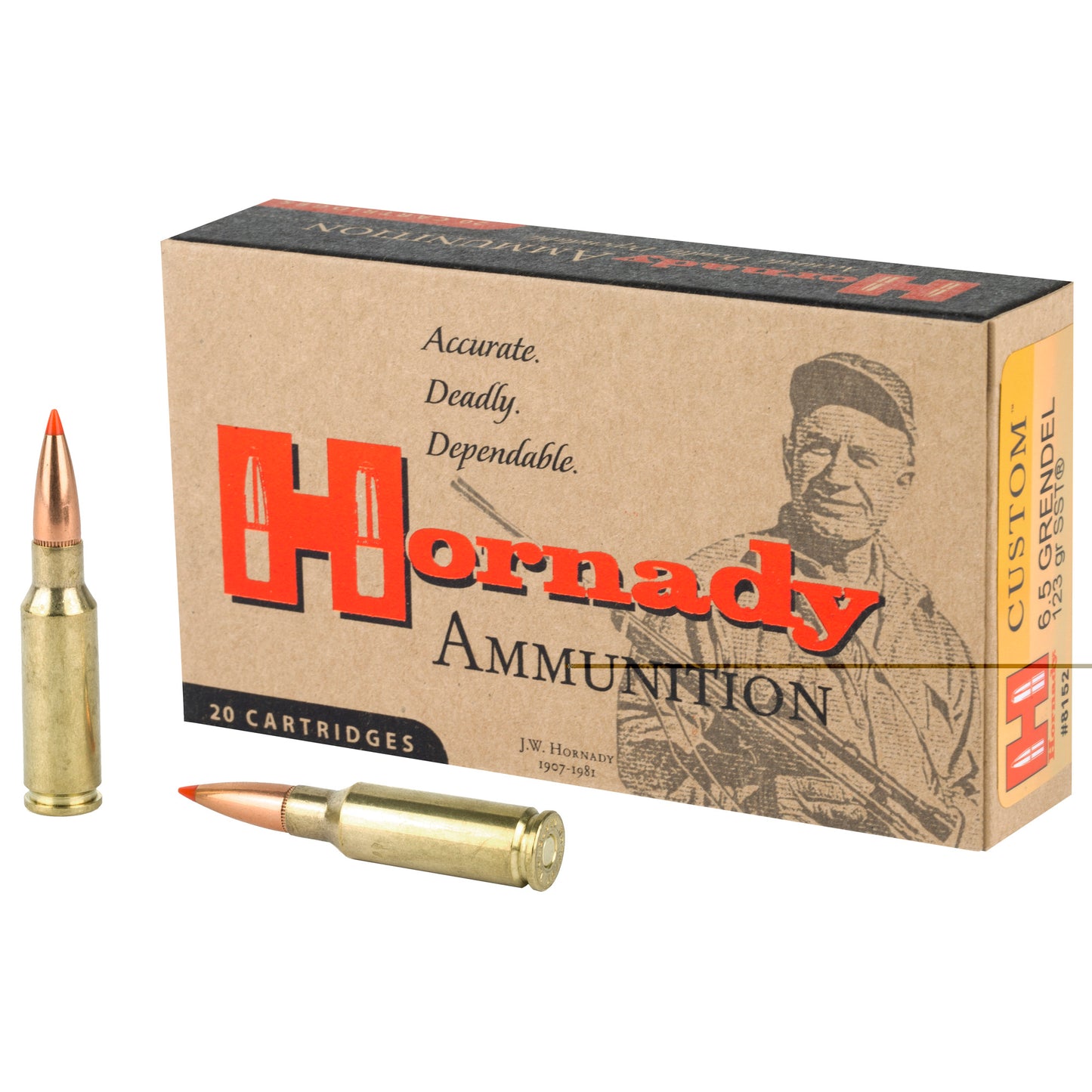 Hrndy 6.5grendel 123gr Sst 20/200