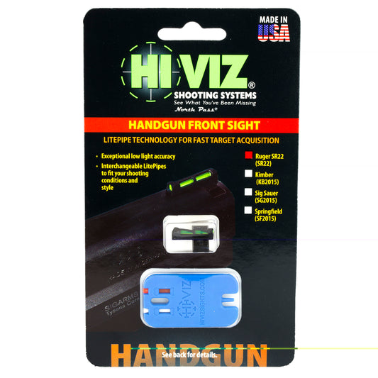 Hiviz Litewave Frnt Sight Rug Sr22