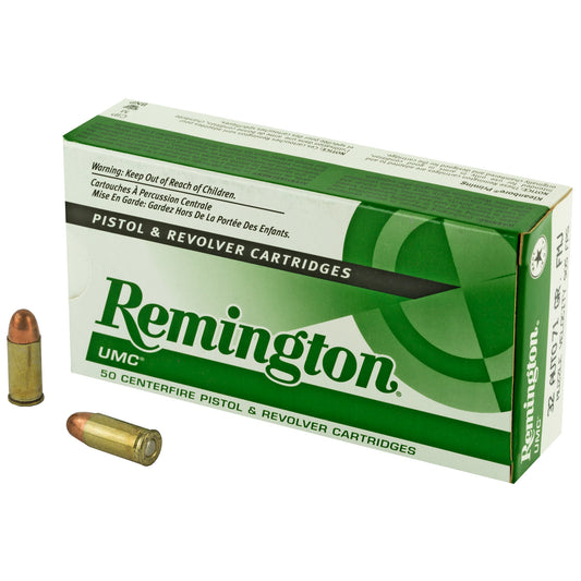 Remington, Union Metallic Cartridge, UMC, .32, Automatic Colt Pistol, ACP, 70grain | Full Metal Jacket, FMJ | 50 Rounds per Box