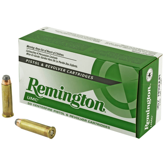 Remington, UMC, 357 Mag, 125 Grain | JSP |  (50 Round Box)