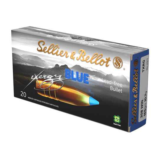 S&b Exergy Blue 308 Win 165gr 20/240