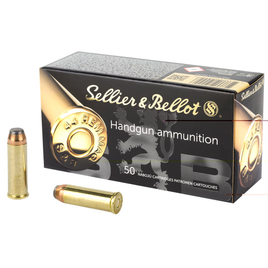 Sellier & Bellot, Pistol, 44 MAG, 240 Grain | SP |  (50 Round Box)