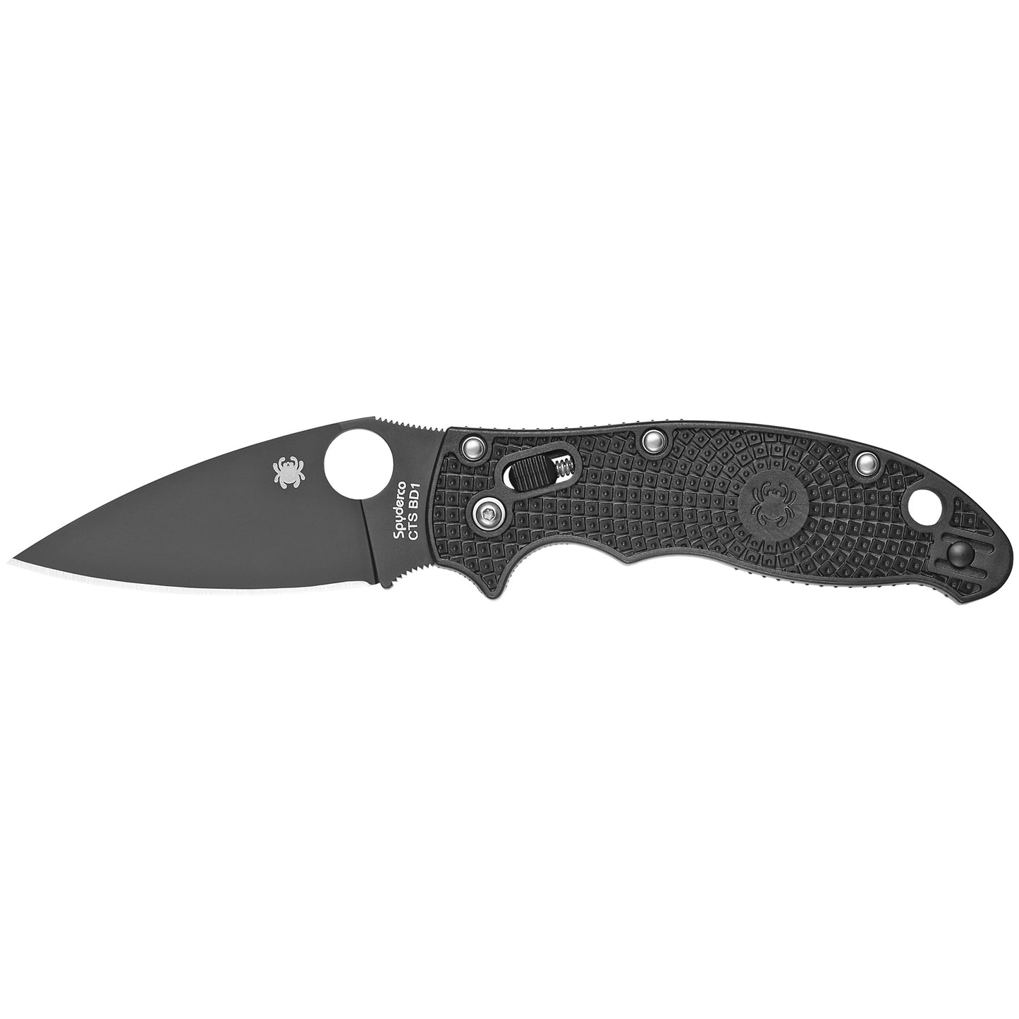 Spyderco Manix 2 Ltwt 3.375" Blk