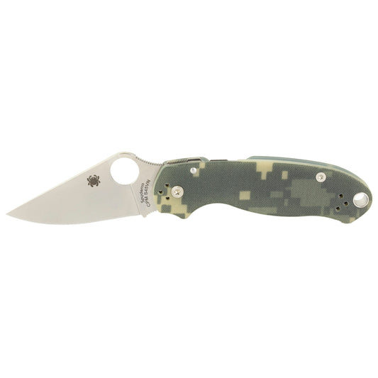 Spyderco Para3 G10 Camo Plainedge